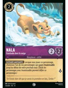 S11 - 035/204 : Nala - Gambade dans la neige | Cartes à l'unité Lorcana