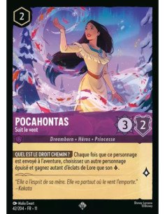 S11 - 042/204 : Pocahontas - Suit le vent | Cartes à l'unité Lorcana