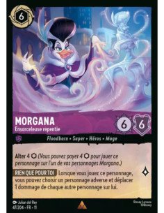 S11 - 047/204 : Morgana - Ensorceleuse repentie | Cartes à l'unité Lorcana