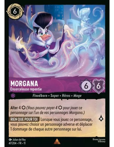 S11 - 047/204 : Morgana - Ensorceleuse repentie | Cartes à l'unité Lorcana