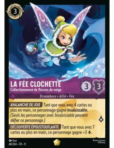 S11 - 048/204 : La Fée Clochette - Collectionneuse de flocons de neige | Cartes à l'unité Lorcana