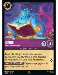 S11 - 049/204 : Génie - Chercheur en magie | Cartes à l'unité Lorcana