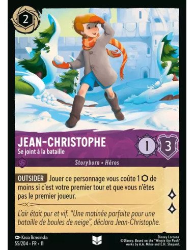 S11 - 055/204 : Jean-Christophe - Se joint à la bataille | Cartes à l'unité Lorcana