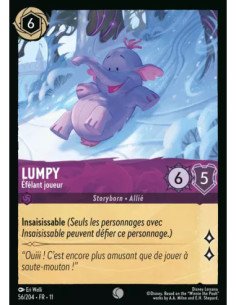 S11 - 056/204 : Lumpy - Éfélant joueur | Cartes à l'unité Lorcana