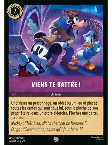 S11 - 062/204 : Viens te battre ! | Cartes à l'unité Lorcana