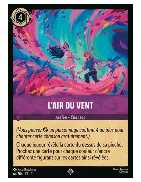 S11 - 064/204 : L'air du vent | Cartes à l'unité Lorcana