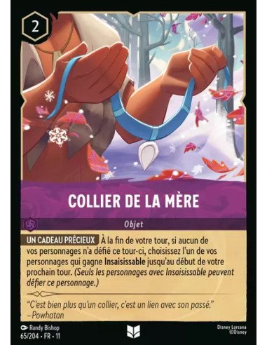 S11 - 065/204 : Collier de la mère | Cartes à l'unité Lorcana