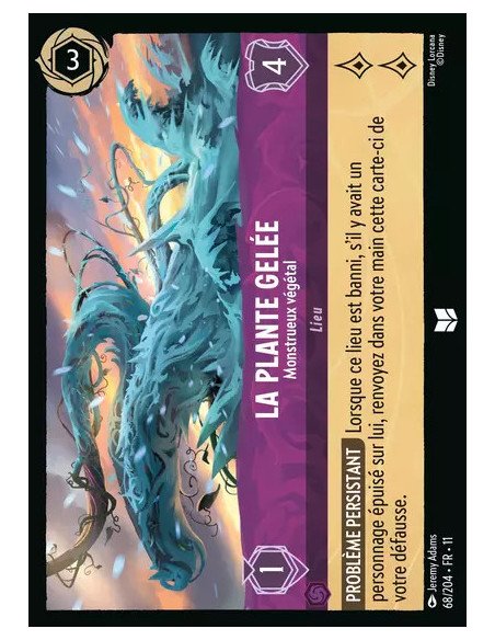 S11 - 068/204 : La Plante gelée - Monstrueux végétal | Cartes à l'unité Lorcana