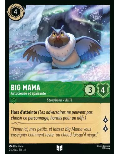S11 - 071/204 : Big Mama - Astucieuse et apaisante | Cartes à l'unité Lorcana