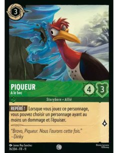 S11 - 076/204 : Piqueur - A le bec | Cartes à l'unité Lorcana