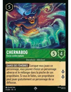 S11 - 077/204 : Chernabog - Force contre nature | Cartes à l'unité Lorcana