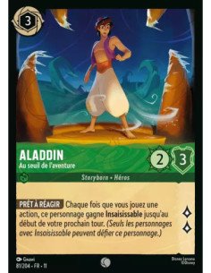 S11 - 081/204 : Aladdin - Au seuil de l'aventure | Cartes à l'unité Lorcana