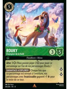 S11 - 084/204 : Rouky - Champion de la forêt | Cartes à l'unité Lorcana