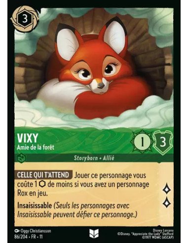 S11 - 086/204 : Vixy - Amie de la forêt | Cartes à l'unité Lorcana