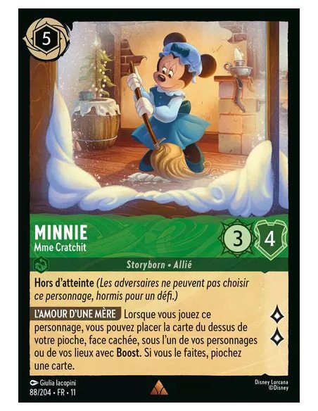 S11 - 088/204 : Minnie - Mme Cratchit | Cartes à l'unité Lorcana