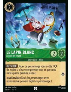 S11 - 089/204 : Le lapin blanc - Encore en retard | Cartes à l'unité Lorcana