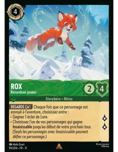 S11 - 090/204 : Rox - Renardeau joueur | Cartes à l'unité Lorcana
