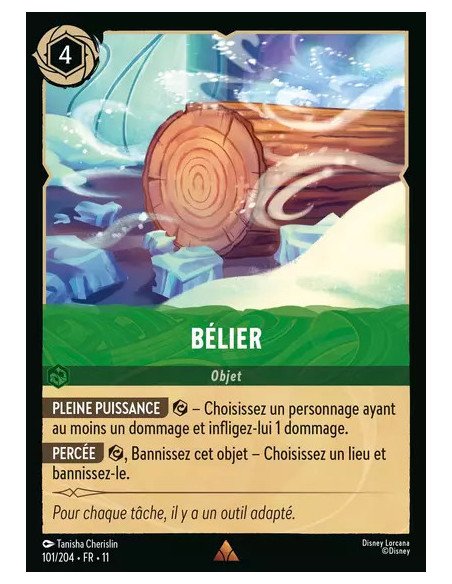 S11 - 101/204 : Bélier | Cartes à l'unité Lorcana