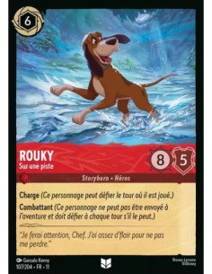 S11 - 107/204 : Rouky - Sur une piste | Cartes à l'unité Lorcana