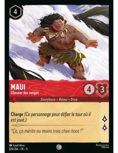 S11 - 109/204 : Maui - Glisseur des neiges | Cartes à l'unité Lorcana
