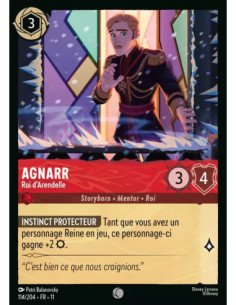 S11 - 114/204 : Agnarr - Roi d'Arendelle | Cartes à l'unité Lorcana
