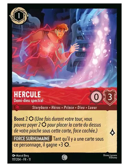 S11 - 117/204 : Hercule - Demi-dieu spectral | Cartes à l'unité Lorcana