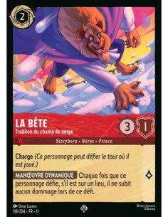 S11 - 118/204 : La Bête - Trublion du champ de neige | Cartes à l'unité Lorcana