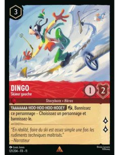 S11 - 121/204 : Dingo - Skieur gauche | Cartes à l'unité Lorcana
