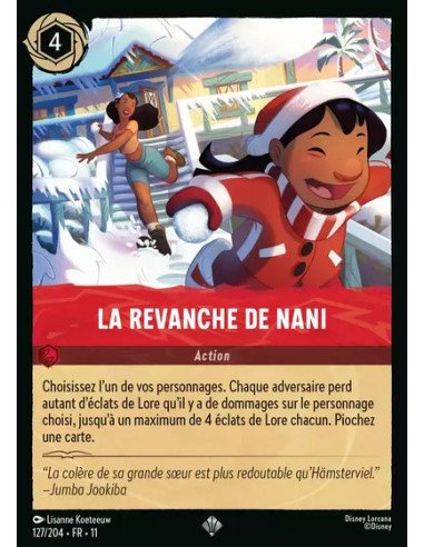 S11 - 127/204 : La revanche de Nani | Cartes à l'unité Lorcana