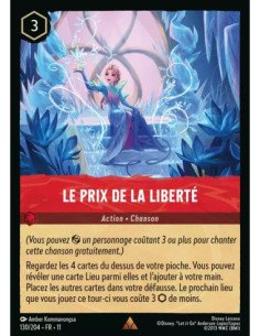 S11 - 130/204 : Le prix de la liberté | Cartes à l'unité Lorcana
