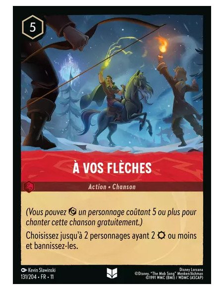 S11 - 131/204 : À vos flèches | Cartes à l'unité Lorcana