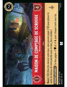 S11 - 134/204 : Maison de comptage de Scrooge - Bureau d'Ebenezer | Cartes à l'unité Lorcana