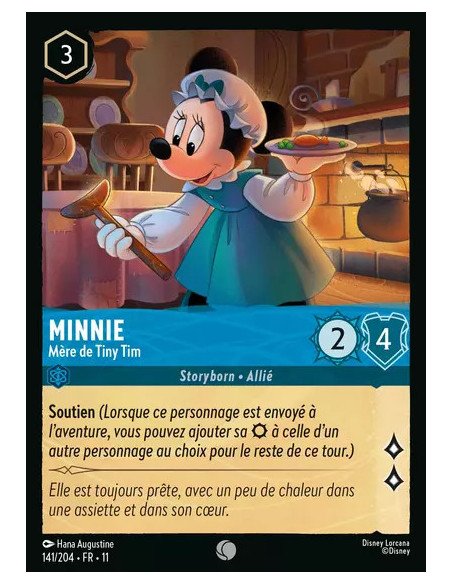S11 - 141/204 : Minnie - Mère de Tiny Tim | Cartes à l'unité Lorcana