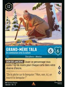 S11 - 148/204 : Grand-mère Tala - En communion avec la nature | Cartes à l'unité Lorcana