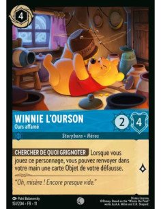 S11 - 151/204 : Winnie l'ourson - Ours affamé | Cartes à l'unité Lorcana