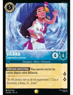 S11 - 155/204 : Vaiana - Exploratrice curieuse | Cartes à l'unité Lorcana
