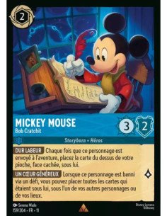 S11 - 159/204 : Mickey Mouse - Bob Cratchit | Cartes à l'unité Lorcana