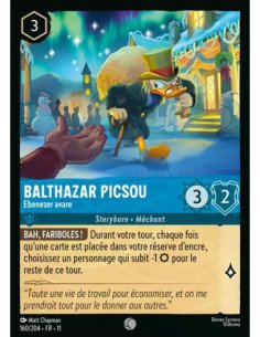 S11 - 160/204 : Balthazar Picsou - Ebenezer avare | Cartes à l'unité Lorcana