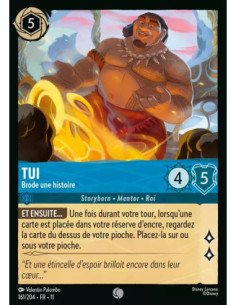 S11 - 161/204 : Tui - Brode une histoire | Cartes à l'unité Lorcana