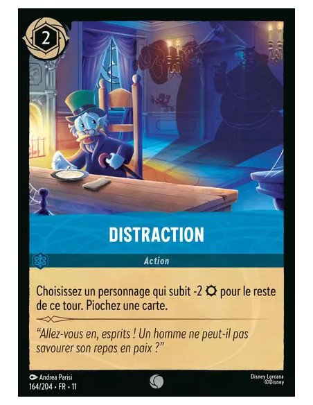 S11 - 164/204 : Distraction | Cartes à l'unité Lorcana