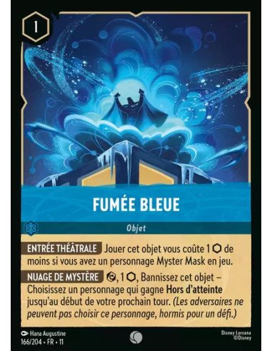 S11 - 166/204 : Fumée bleue | Cartes à l'unité Lorcana