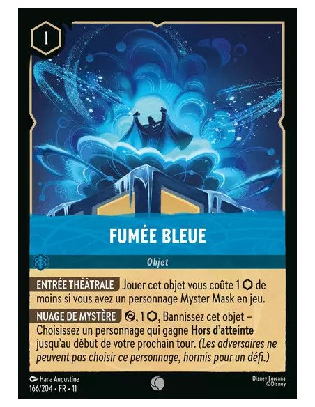 S11 - 166/204 : Fumée bleue | Cartes à l'unité Lorcana