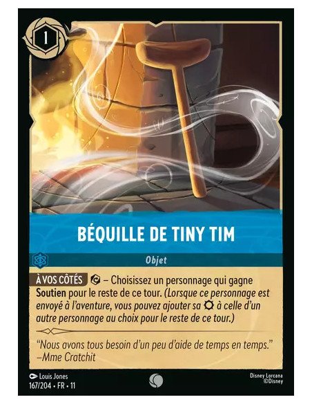S11 - 167/204 : Béquille de Tiny Tim | Cartes à l'unité Lorcana