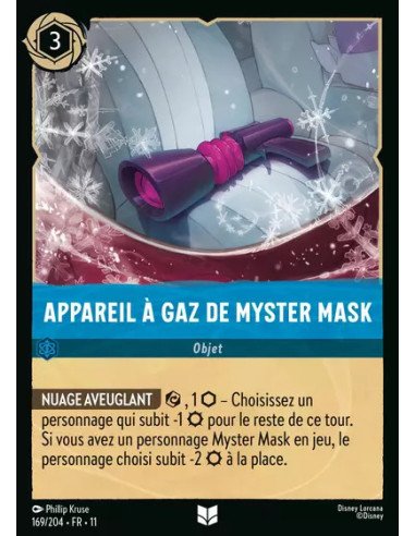 S11 - 169/204 : Appareil à gaz de Myster Mask | Cartes à l'unité Lorcana