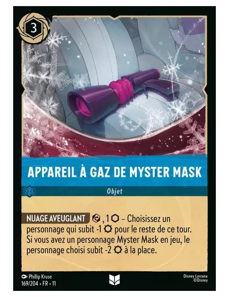 S11 - 169/204 : Appareil à gaz de Myster Mask | Cartes à l'unité Lorcana