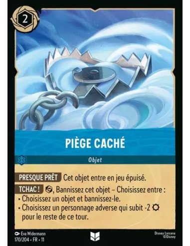 S11 - 170/204 : Piège caché | Cartes à l'unité Lorcana