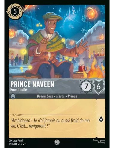 S11 - 173/204 : Prince Naveen - Emmitouflé | Cartes à l'unité Lorcana