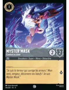 S11 - 174/204 : Myster Mask - Combat le crime | Cartes à l'unité Lorcana