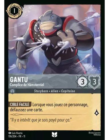 S11 - 176/204 : Gantu - Complice de Hämsterviel | Cartes à l'unité Lorcana