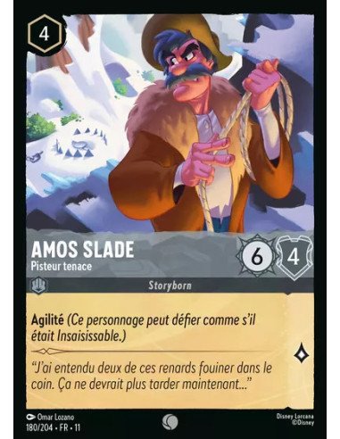 S11 - 180/204 : Amos Slade - Pisteur tenace | Cartes à l'unité Lorcana